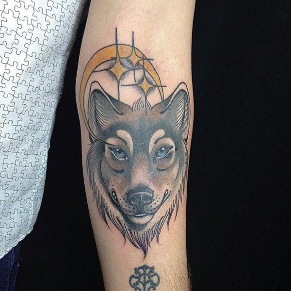 Tatuagem de Lobo - 98 ideias para se inspirar