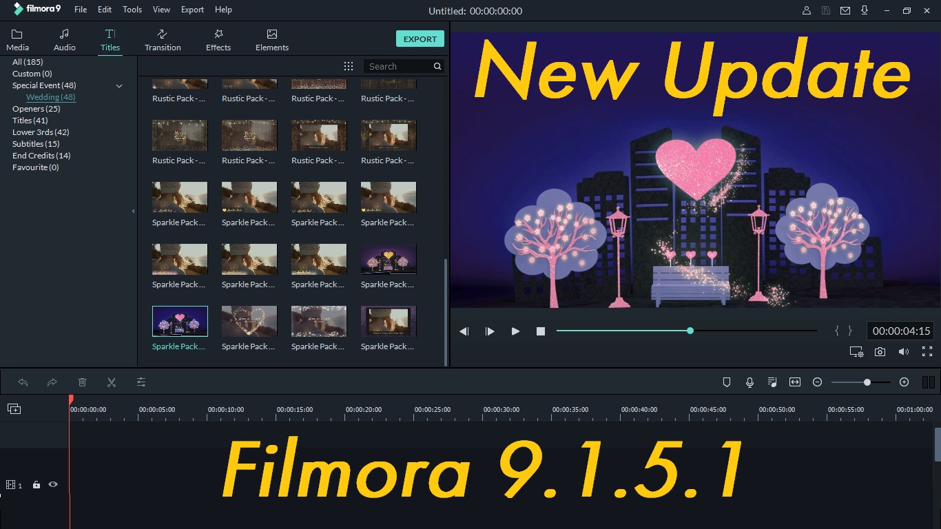 Filmora 9.1 Effects Pack