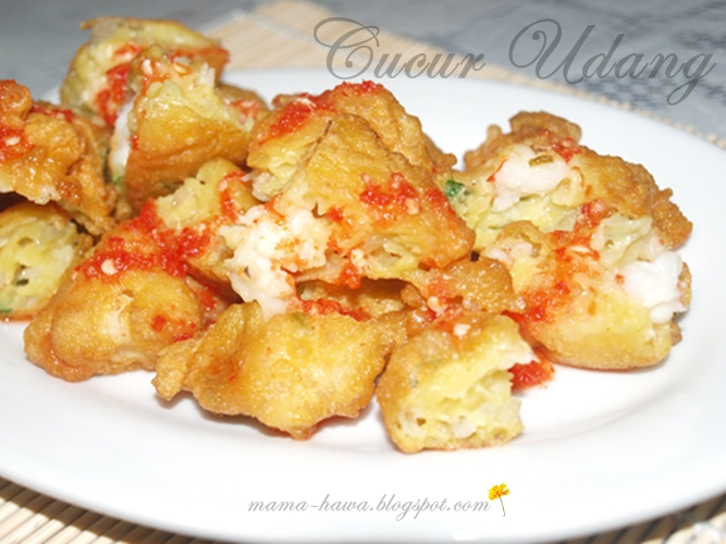 Sometimes things doesnt happen the way we want: Cucur Udang