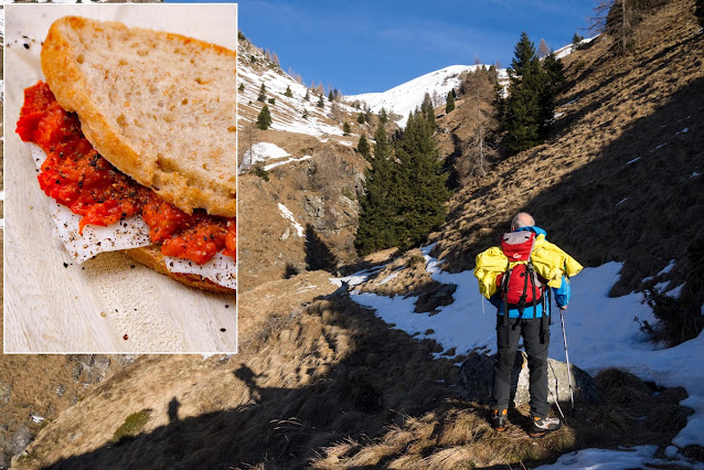 mangiare in montagna