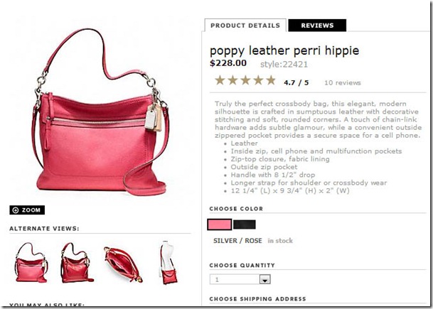 Coach bag