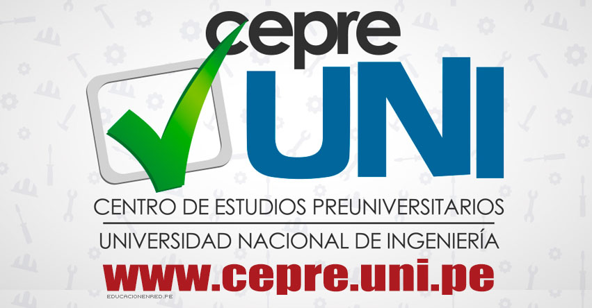 Resultados CEPRE-UNI 2019-2 (24 Febrero) Prueba de Selección del Ciclo de Admisión Preuniversitario - Universidad Nacional de Ingeniería - www.cepre.uni.pe | www.uni.edu.pe