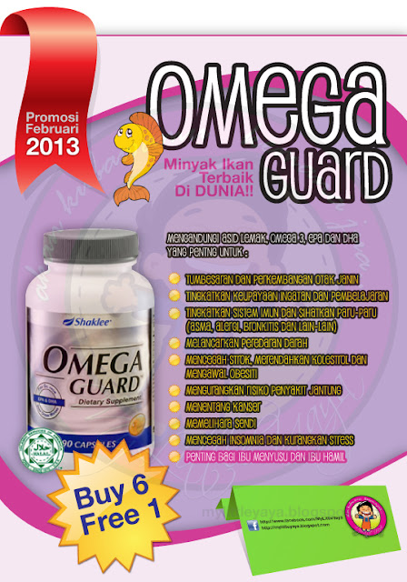 Promosi Omega Guard Minyak Ikan Terbaik 