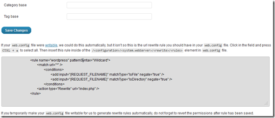 Changing Permalink On IIS Resulted In 404 Error  How To Fix