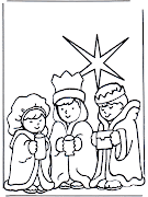 3 Kings Day or Epiphany Coloring Pages