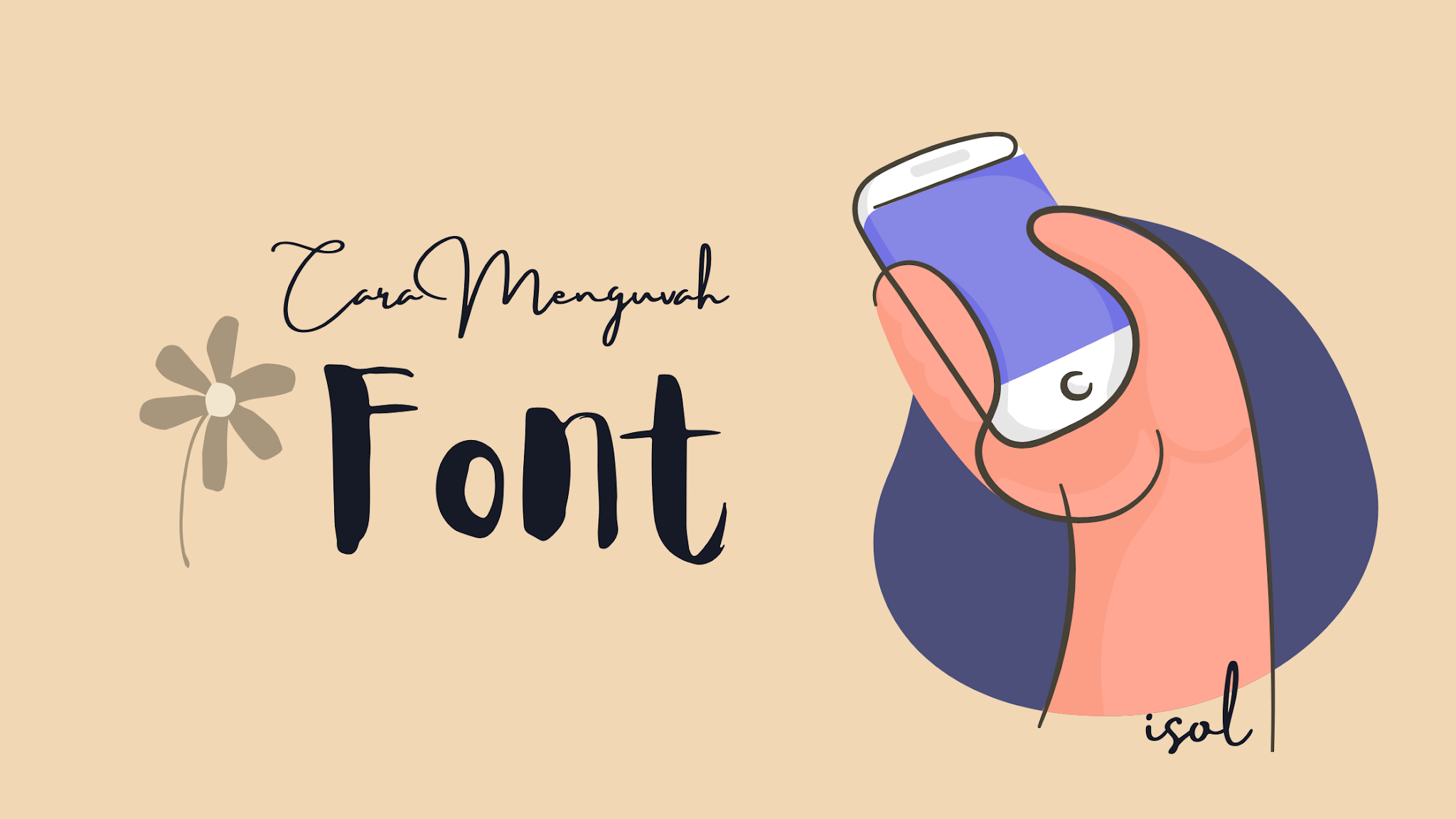 Mengubah Font Tulisan Xiaomi