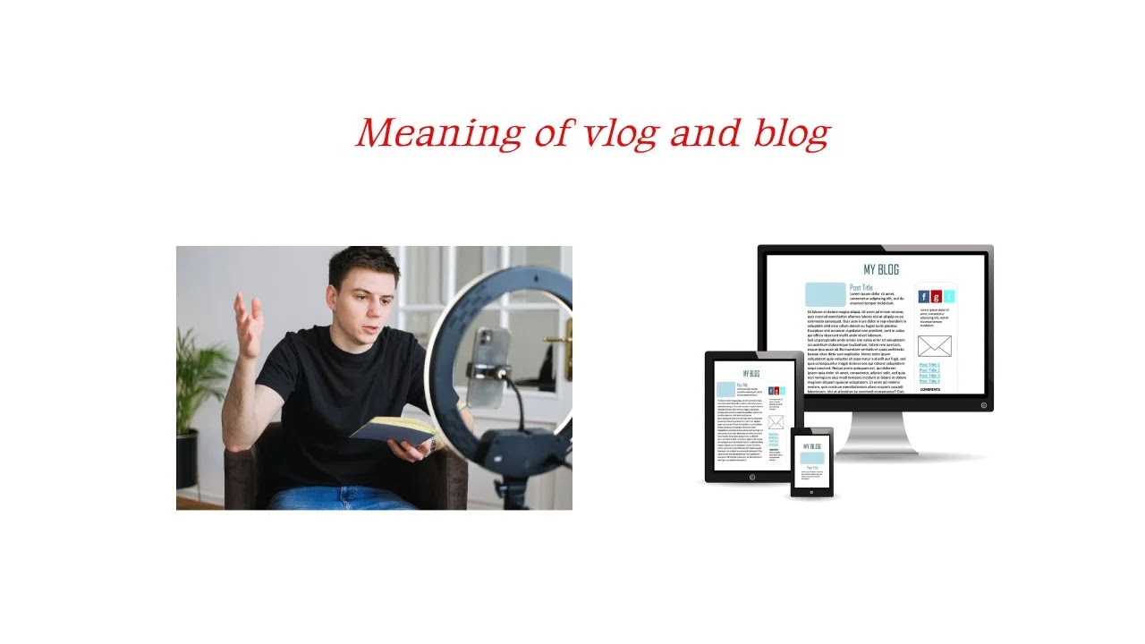 What Is The Meaning Of Vlog And Blog In Malayalam Stabilizer Tech