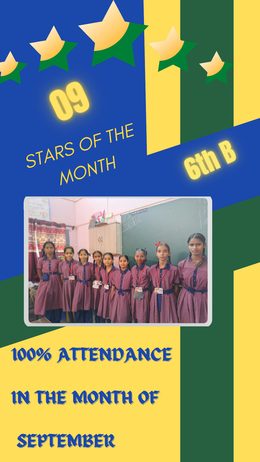 100 % Attendance