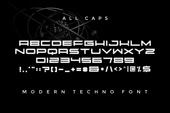 Download Poxye Modern Techno Font - Fontsave
