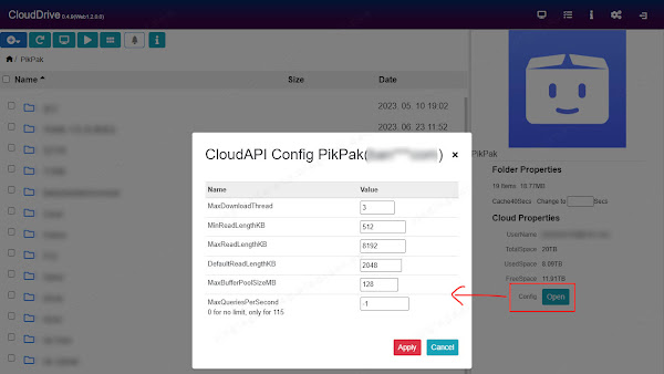 Mount PikPak ​​Cloud in Windows Explorer | CloudDrive2