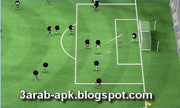 تحميل لعبة كرة القدم تسديد الكرة  Stickman Soccer 2016