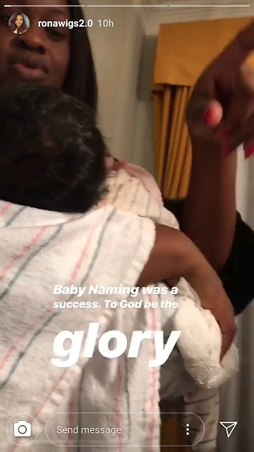 Sharon Adeleke Ogunmefun welcomes baby girl Zoe... Davido’s Dad Is A Grandpa Again... 