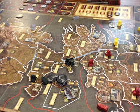 A Game of Thrones the board game review The neck