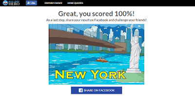 New York Quiz Answers