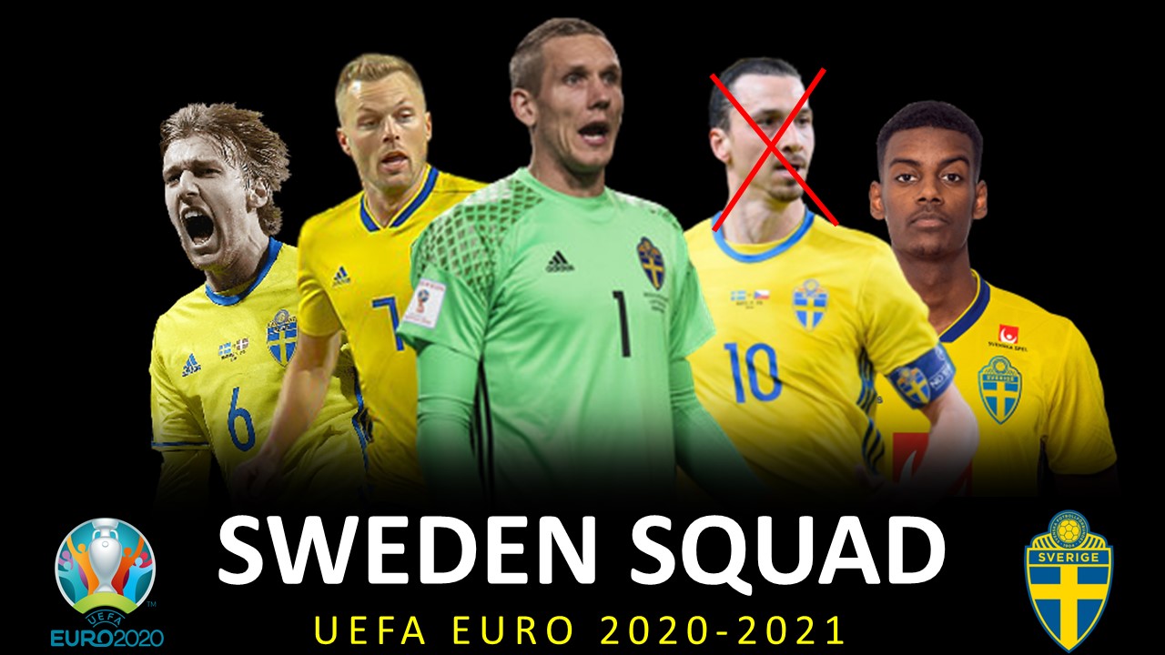 Sweden Squad For Uefa Euro 2020 2021 Confirm 26 Man Players List