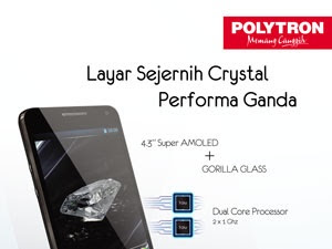 Polytron Perkenalkan Wizard Crystal II W3430