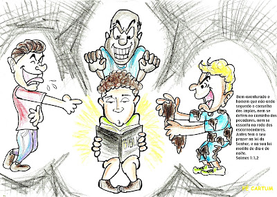 Resultado de imagem para O cristão, o ímpio e o escarnecedor, onde me encontro?