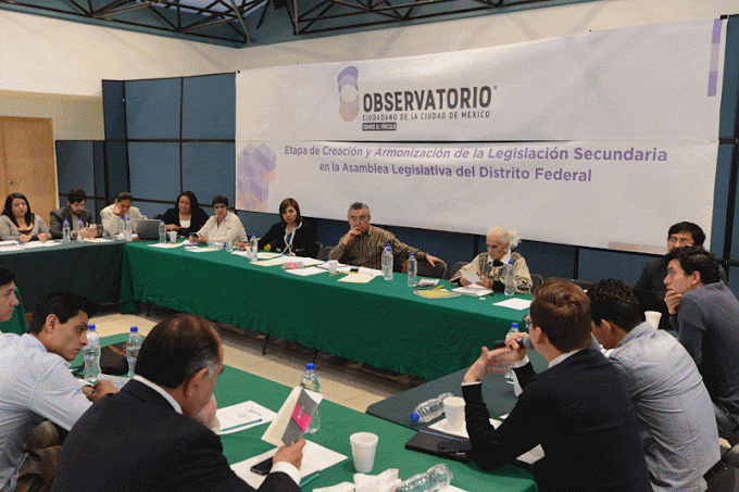Observatorio Ciudadano busca visibilizar trabajos de la ALDF con leyes secundarias