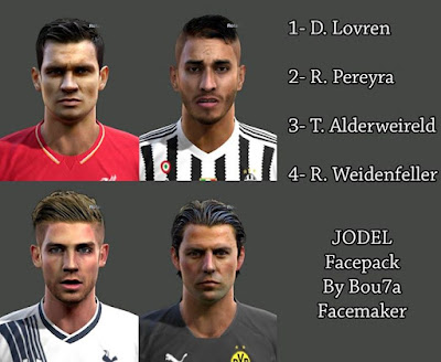 PES 2013 JODEL Facepack By Bou7a Facemaker 