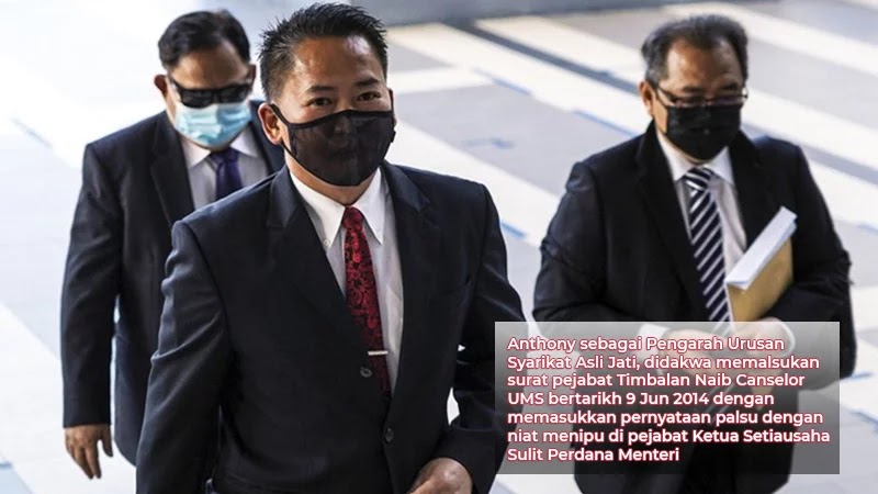 [Video] Bekas Menteri Sabah, Peter Anthony kena jel 3 tahun, denda RM50,000
