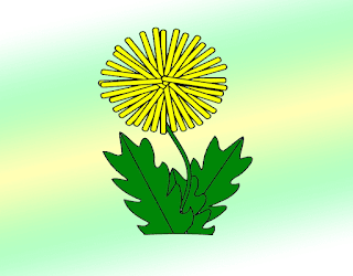 Dandelion Drawing