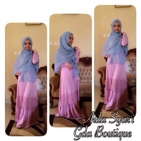  Baju Muslim Keluarga Online Aida Syar i By GDA Boutique