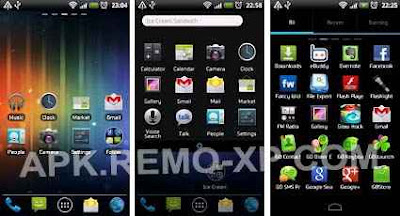 ICS GO Launcher EX Theme