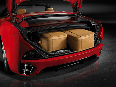 2011 Ferrari California Cargo Space