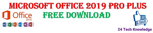 Microsoft Office 2019 Pro Plus Free Download