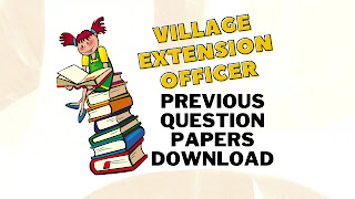 Village Extension Officer PSC Previous Question Papers Download