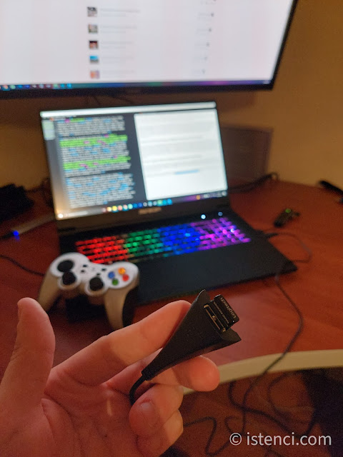 Logitech F710 Joystick Kablosuz Oyun Kolunun Bağlantı Kopma Sorununun Çözümü - USB Uzatma Kablosu