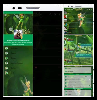 BBM Mod Tema Tinkerbell versi 2.13.1.14 APK