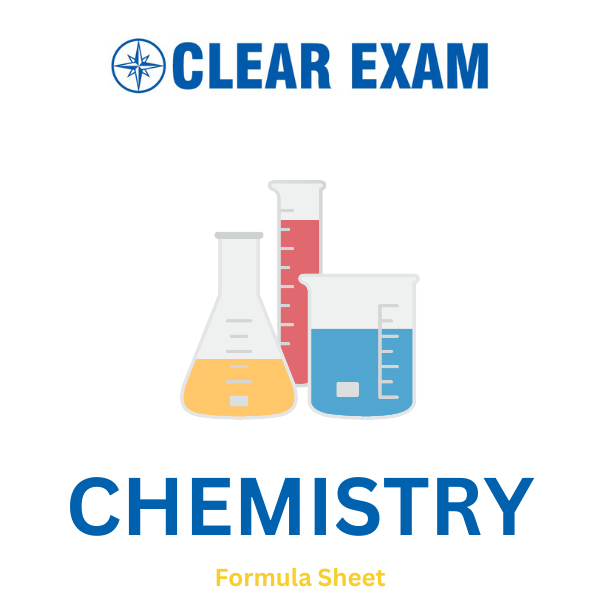 Chemistry Formula Sheet