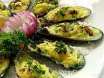 Baked Tahong (mussels)