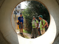 El túnel que ens permet creuar la carretera de Casserres