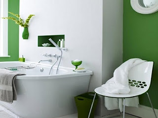 Baño verde