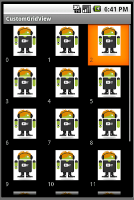 Custom GridView