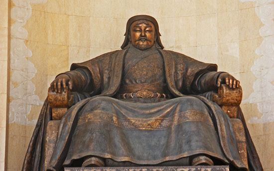 Temujin dikenali sebagai Khan Pertama Monggol - Genghis Khan