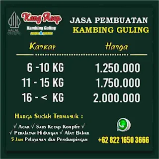 Jasa Pembuatan Kambing Guling