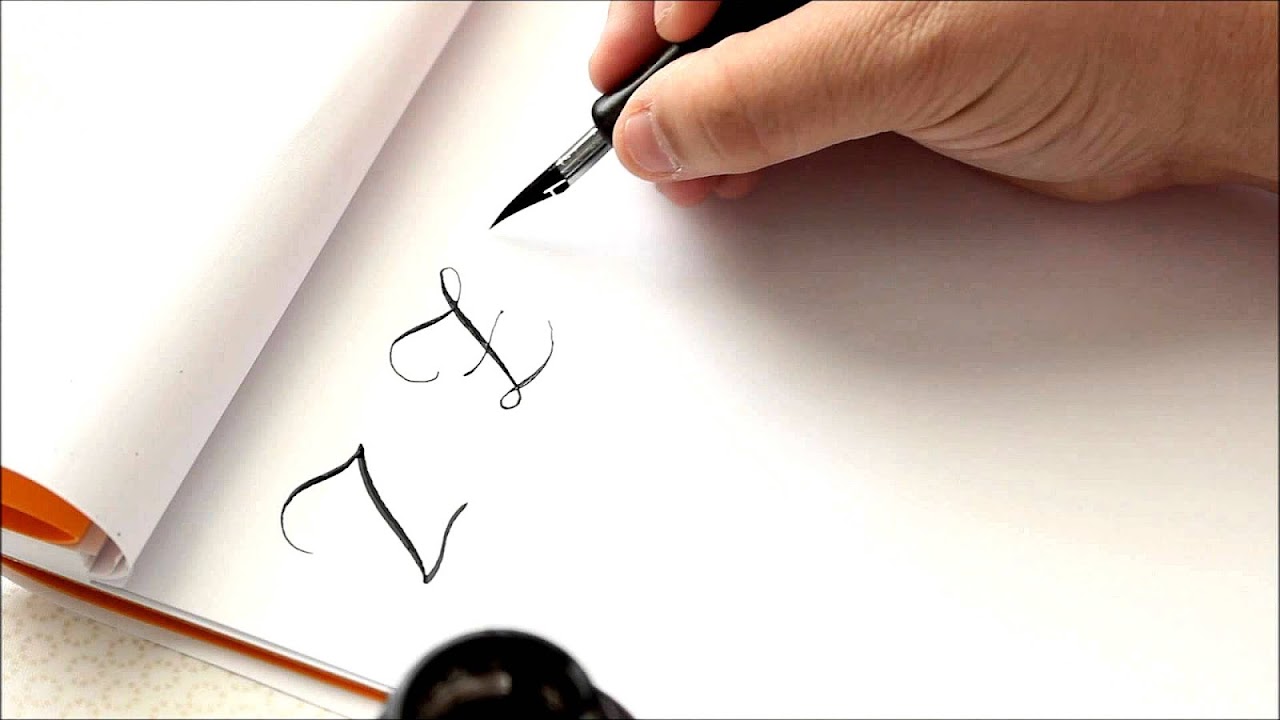 Calligraphy - Z In Calligraphy