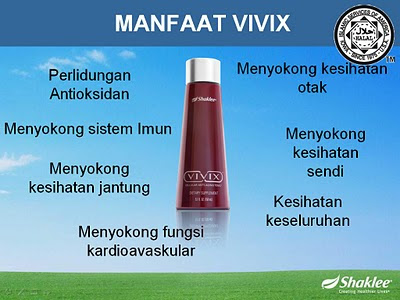 Vivix Shaklee suplemen terbaik merawat Penyakit Parkinson