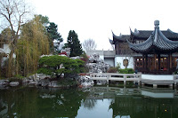 The Lan Su Chinese Garden in Portland , Oregon is the most authentic Chinese garden outside of