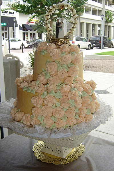 Pastel Vintage Victorian Wedding Cake by Annette 39s Cakes