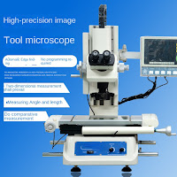 Image Toolmaker's Microscope VTM-2010F Single Binocular Tool Micro Amplification Measuring Instrument