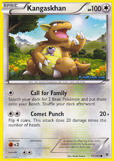 Kangaskhan Plasma Blast Pokemon Card