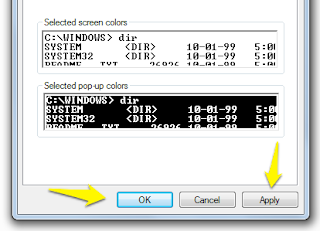 How to Change the Color of Command Prompt in Windows 7 - 5
