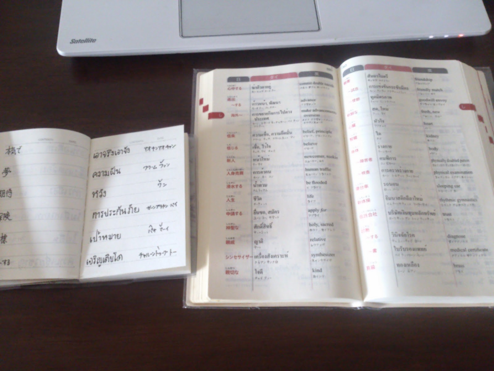 タイ語を独学で習得するまでの勉強方法 タイ語の辞書とタイ語の単語帳 最強