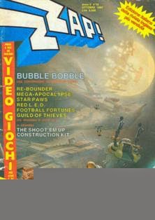 Zzap! 16 - Ottobre 1987 | PDF HQ | Mensile | Videogiochi
Zzap! era una rivista italiana dedicata ai videogiochi nell'epoca degli home computer ad 8-bit.
La rivista originale nasce in Inghilterra col titolo Zzap!64, edita dalla Newsfield Publications Ltd (e in seguito dalla Europress Impact) in Regno Unito. Il primo numero è datato Maggio 1985; era, in questa sua incarnazione britannica, dedicata esclusivamente ai videogiochi per Commodore 64, e solo in un secondo tempo anche a quelli per Amiga; una rivista sorella, chiamata Crash, si occupava invece dei titoli per ZX Spectrum.
L'edizione italiana (intitolata semplicemente Zzap!), autorizzata dall'editore originale, era realizzata inizialmente dallo Studio Vit, fino a quando l'editore decise di curare la rivista con il supporto della sola redazione interna, passando poi, dopo qualche tempo, attraverso un cambio di editore oltre che redazionale, dalle insegne della Edizioni Hobby a quelle della Xenia Edizioni; lo Studio Vit, che ha curato la rivista dal numero 1 (Maggio 1986) al numero 22 (Aprile 1988), poco tempo dopo aver lasciato Zzap! fece uscire nelle edicole italiane una rivista concorrente chiamata K (primo numero nel Dicembre 1988), dedicata sia ai computer ad 8 bit che a 16 bit.
La quasi omonima edizione italiana della rivista anglosassone dedicava ampio spazio spazio anche ad altre piattaforme oltre a quelle della Commodore, come lo ZX Spectrum, i sistemi MSX, gli 8-bit di Atari ed il Commodore 16 / Plus 4 (nonché, in un secondo tempo, anche agli Amstrad CPC), prendendo in esame, quindi, l'intero panorama videoludico dei computer a 8-bit. Anche le console da gioco hanno trovato, successivamente, ampio spazio nelle recensioni di Zzap!, fino a quando la Xenia Edizioni decise di inaugurare una rivista a loro interamente dedicata, Consolemania.
L'edizione nostrana è stata curata, tra gli altri, da Bonaventura Di Bello, e in seguito da Stefano Gallarini, Giancarlo Calzetta e Paolo Besser.
Con il numero 73 termina la pubblicazione della rivista, in seguito ad un declino inesorabile delle vendite dei computer a 8-bit in favore di quelli a 16 e 32.
Gli ultimi numeri di Zzap! (dal 74 al 84) furono pubblicati come inserti di un'altra rivista della Xenia, The Games Machine (dedicata ai sistemi di fascia superiore). In seguito, la rubrica demenziale di Zzap! intitolata L'angolo di Bovabyte (curata da Paolo Besser e Davide Corrado) passò a The Games Machine, dove è tuttora pubblicata.
Tra i redattori storici di Zzap!, che abbiamo visto anche in altre riviste del settore, ricordiamo tra gli altri Antonello Jannone, Fabio Rossi, Giorgio Baratto, Carlo Santagostino, Max e Luca Reynaud, Emanuele Shin Scichilone, Marco Auletta, William e Giorgio Baldaccini, Matteo Bittanti (noto con lo pseudonimo il filosofo, usava firmare gli articoli con l'acronimo MBF), Stefano Giorgi, Giancarlo Calzetta, Giovanni Papandrea, Massimiliano Di Bello, Paolo Cardillo, Simone Crosignani.
Dal 1996 al 1999 Zzap! diventò una rivista online, un sito di videogiochi per PC con una copertina diversa ogni mese e la rubrica della posta, e che recensiva i videogiochi con lo stesso stile della versione cartacea (stesso stile delle recensioni, stesse voci per il giudizio finale, caricature dei redattori).