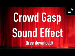 Crowd Gasp Shock sound effect.