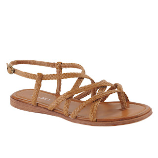 Strappy sandals are great for the summer, and this one from Aldo is ...